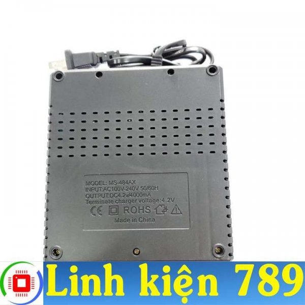 Sạc 4 pin 26650 18650 4000mA tự ngắt khi đầy